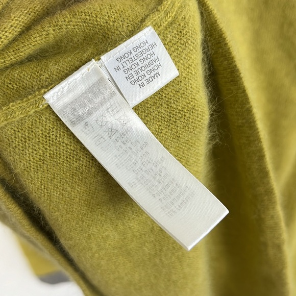 PS Paul Smith Cashmere V Neck Contrast Cuff Sweater - Picture 5 of 6